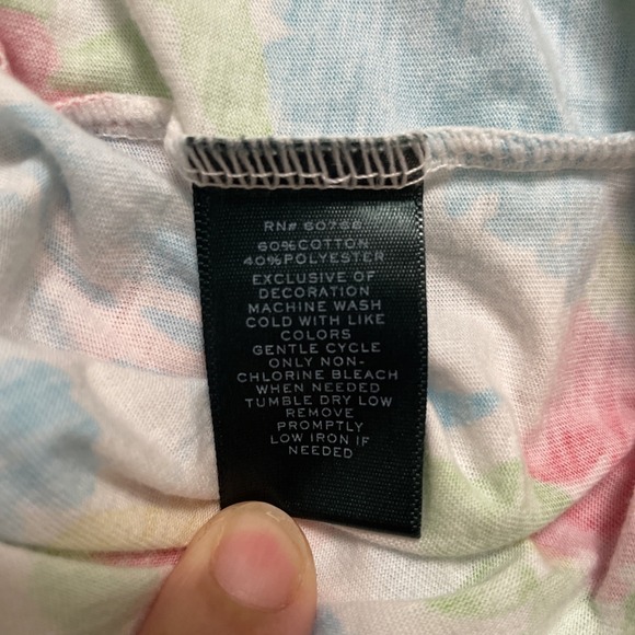 Lauren Ralph Lauren Monogram Women's‎ Floral Pajama Shorts Set XL - Picture 9 of 9